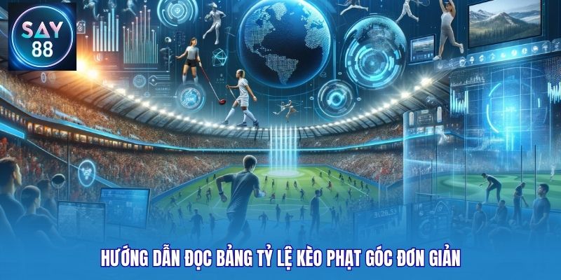 Hướng dẫn đọc bảng tỷ lệ kèo phạt góc đơn giản
