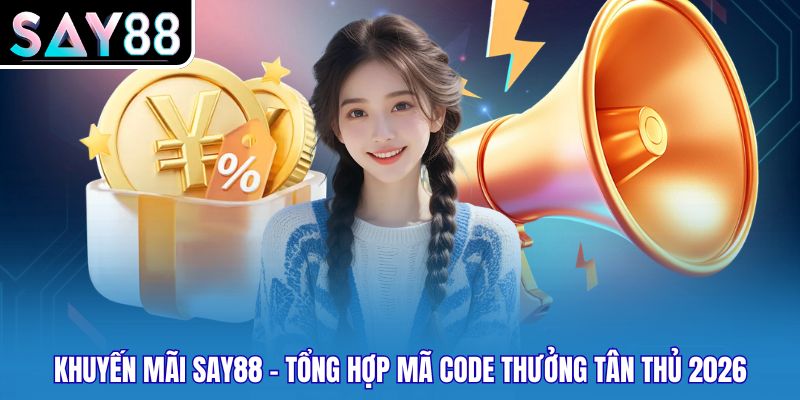 Khuyến Mãi Say88 - Tổng Hợp Mã Code Thưởng Tân Thủ 2026