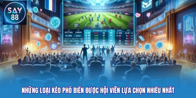 Những loại kèo phổ biến được hội viên lựa chọn nhiều nhất