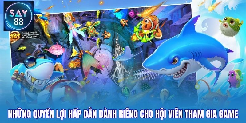 Những quyền lợi hấp dẫn dành riêng cho hội viên tham gia game